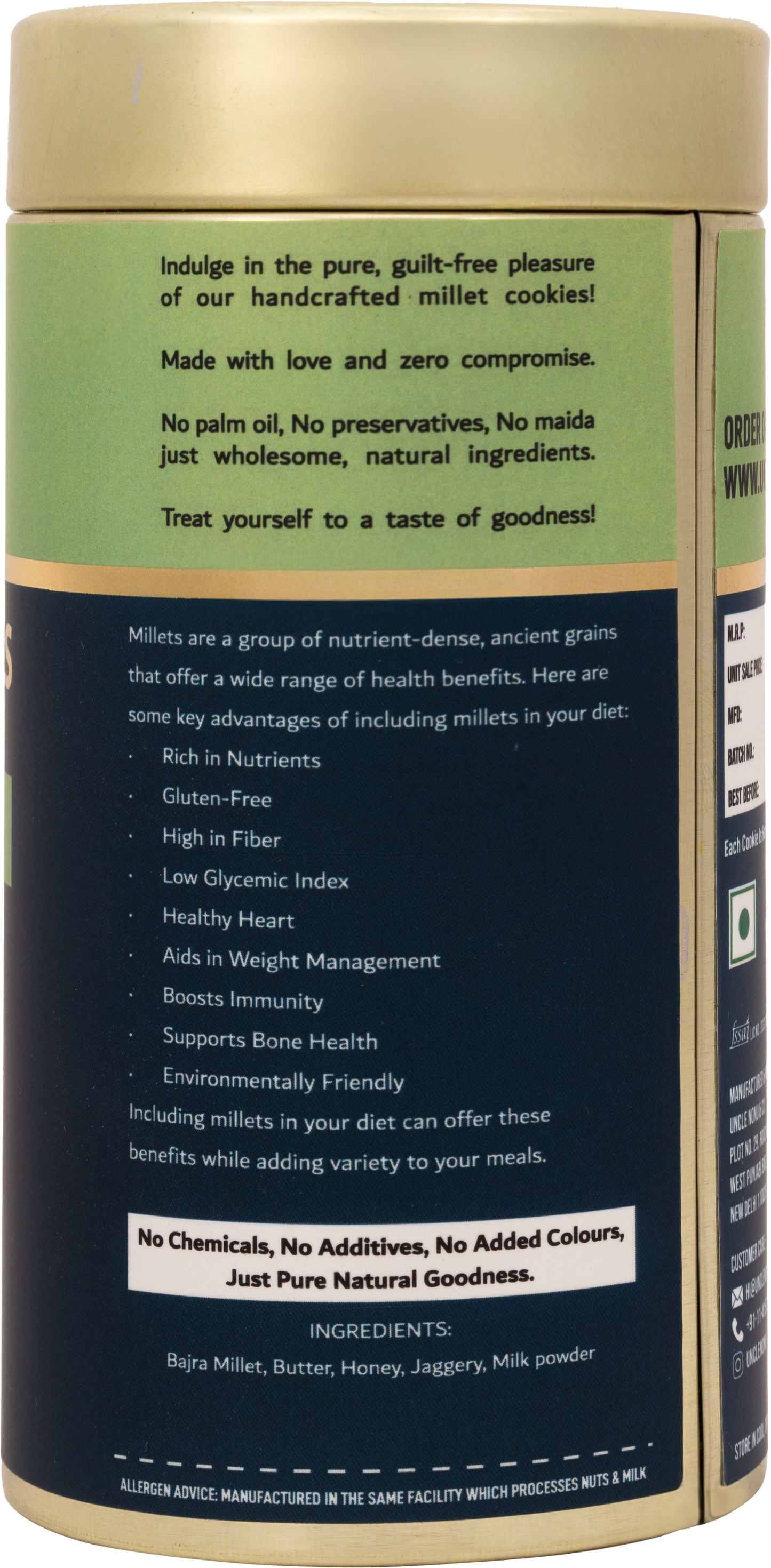 Millet Cookies ( Bajra) | 100gm