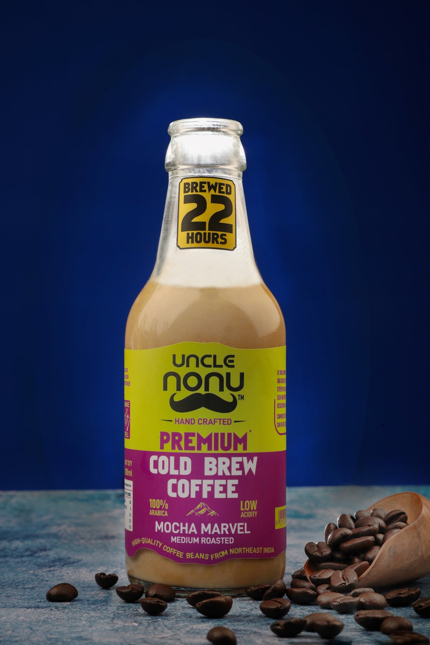 Premium Cold Brew Coffee (Mocha Marvel) (Medium Roasted) (Pack of 6)