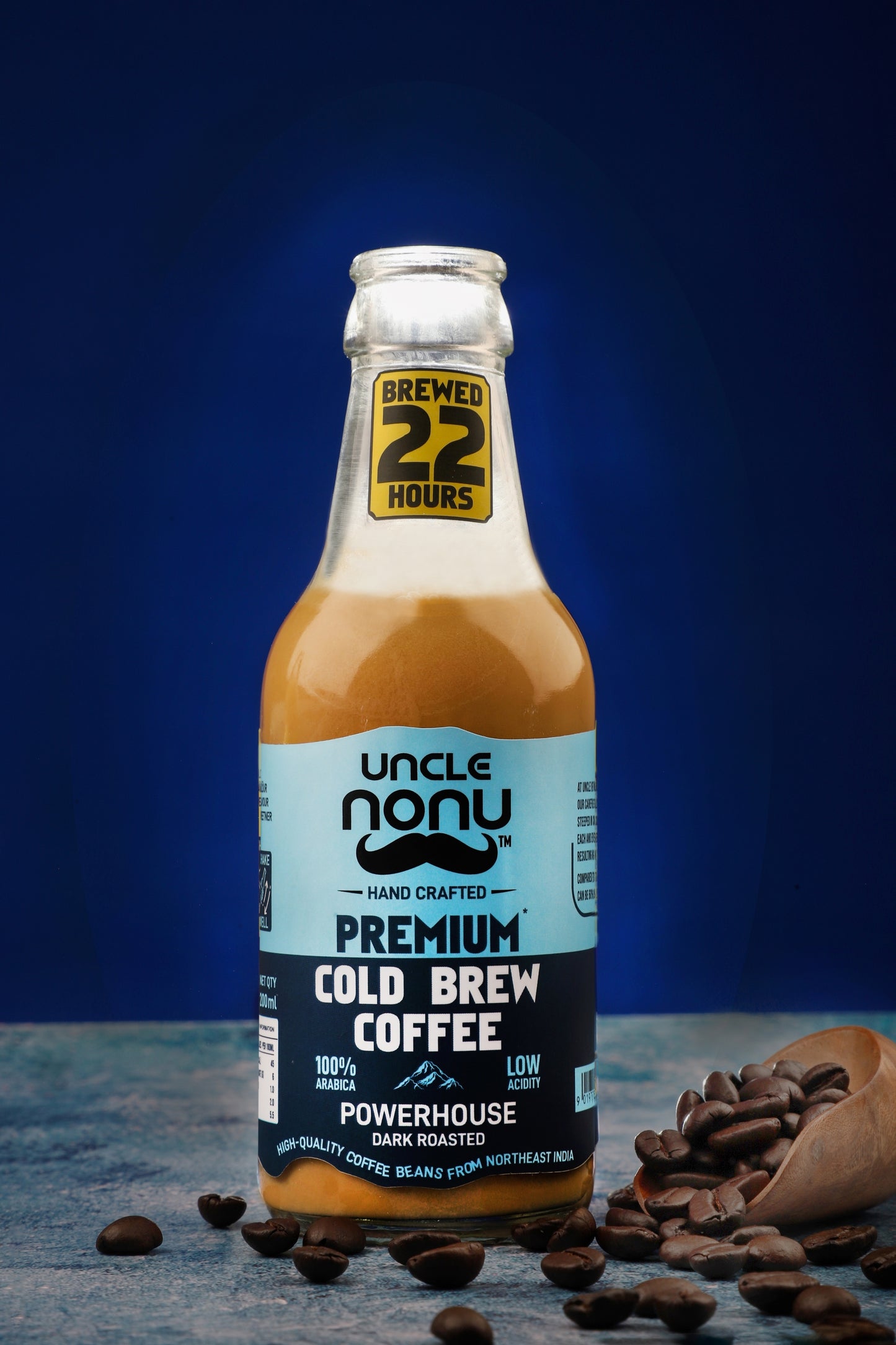 Premium Cold Brew Coffee (Power House) (Dark Roasted) (Pack of 6)