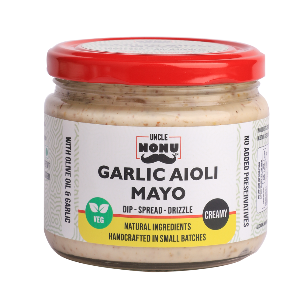 Garlic Aioli Mayo Dip (Eggless) | 300gm