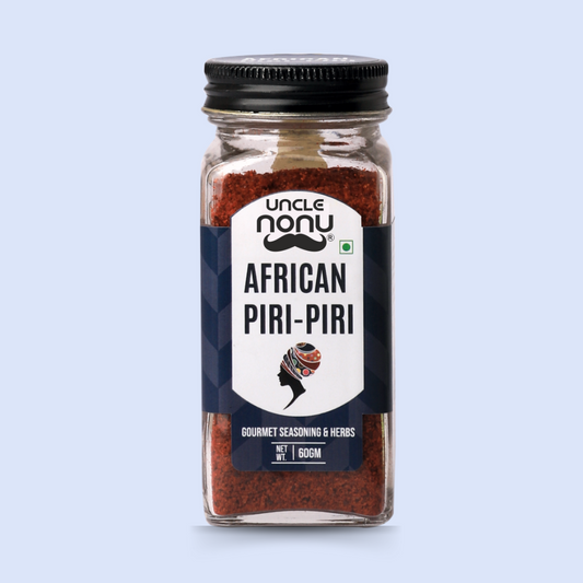 African Piri Piri Mix | Gourmet Seasoning | 60 GM (Glass Bottle)