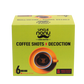 Filter Coffee Shots x Decoction | Liquid Coffee | 80:20 | Pack of 6 Shots (60mlx6)