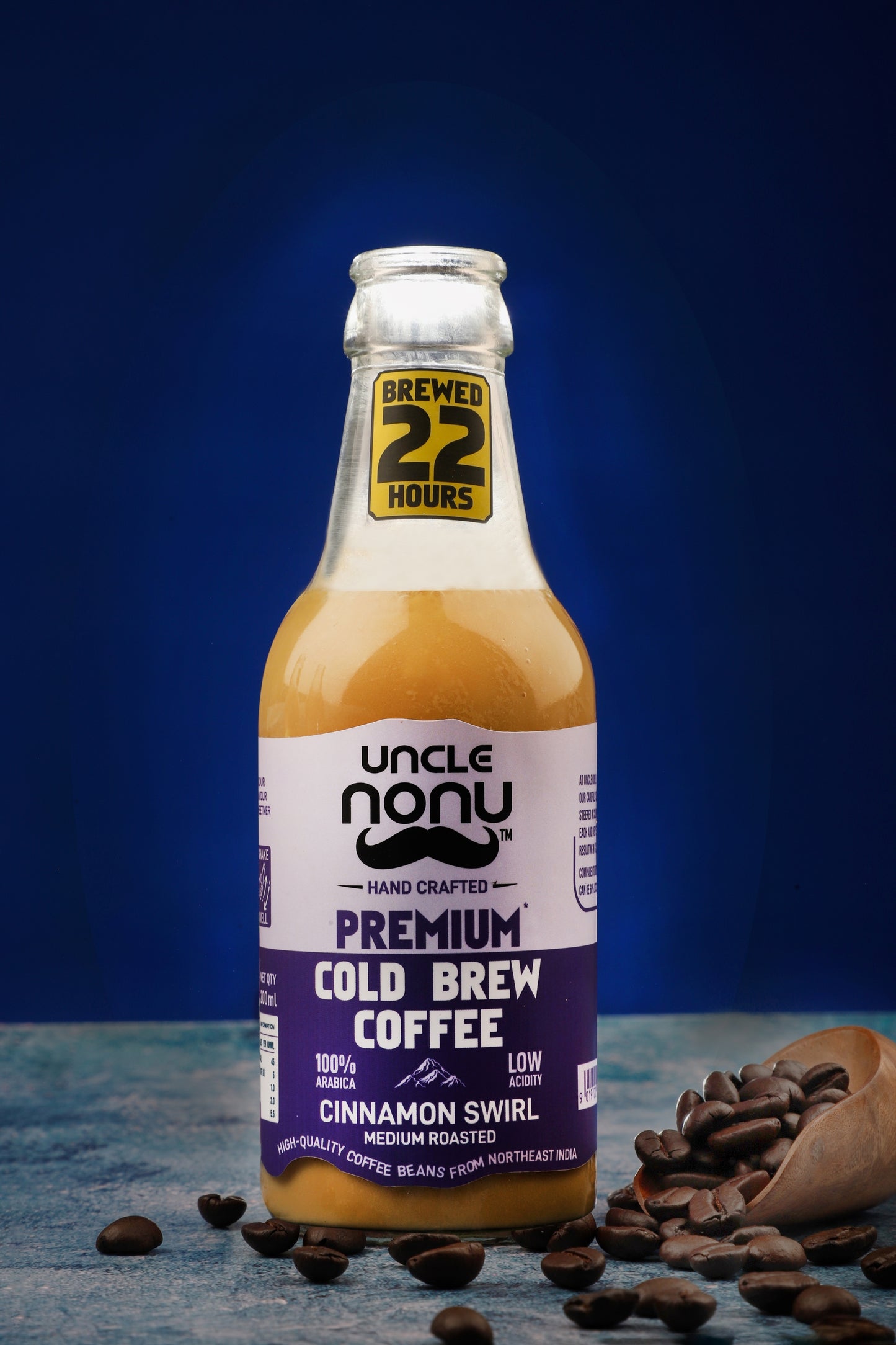 Premium Cold Brew Coffee (Cinnamon Swirl) (Medium Roasted) (Pack of 6)