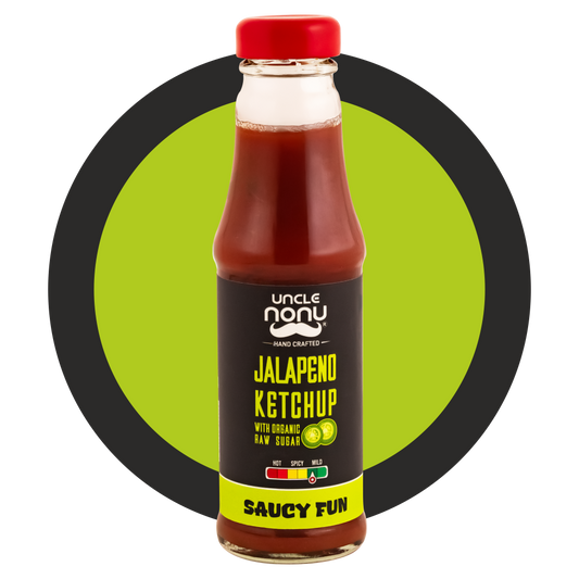 Jalapeno Ketchup (With Organic Raw Sugar) 200gm