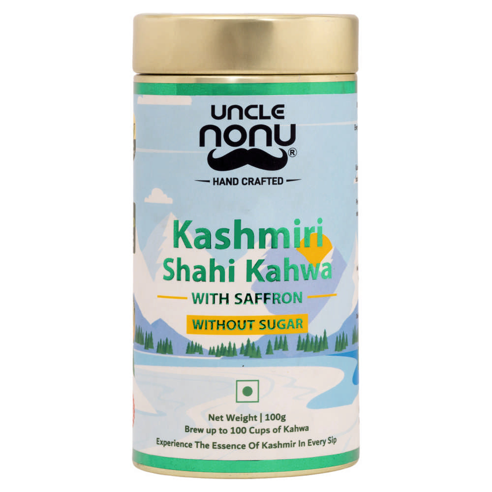 Uncle Nonu Kashmiri Shahi Kahwa | 100 Grams | 100% Natural Ingredients