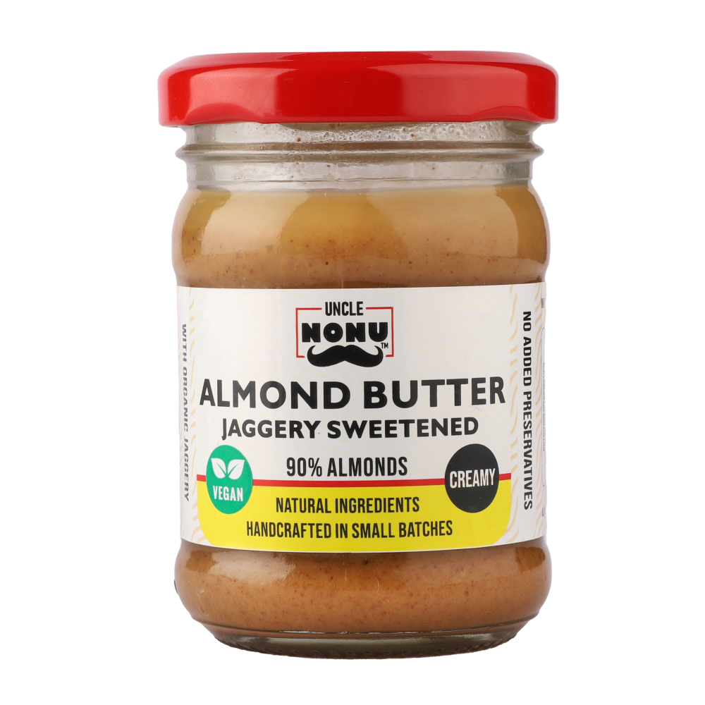 Almond Butter Creamy - Organic Jaggery Sweetened