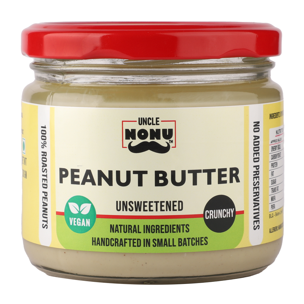 Peanut Butter Crunchy - Unsweetened